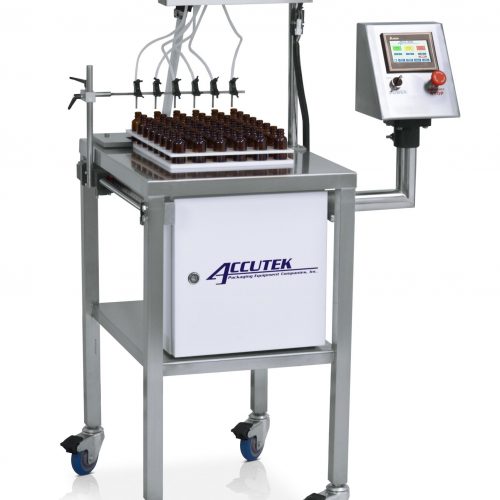 Automatic Indexing Mini Pinch Timed-flow Volumetric Filling Machines