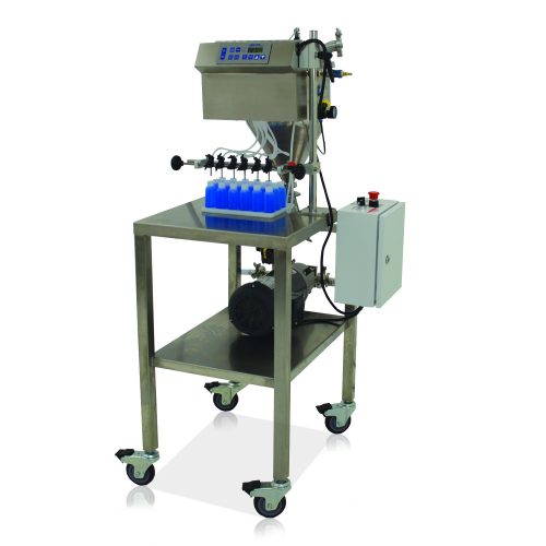 Mini-Pinch Timed-flow Volumetric Filling Machines